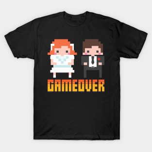 Game Over - Nerd Geeky JGA Group Shirt T-Shirt